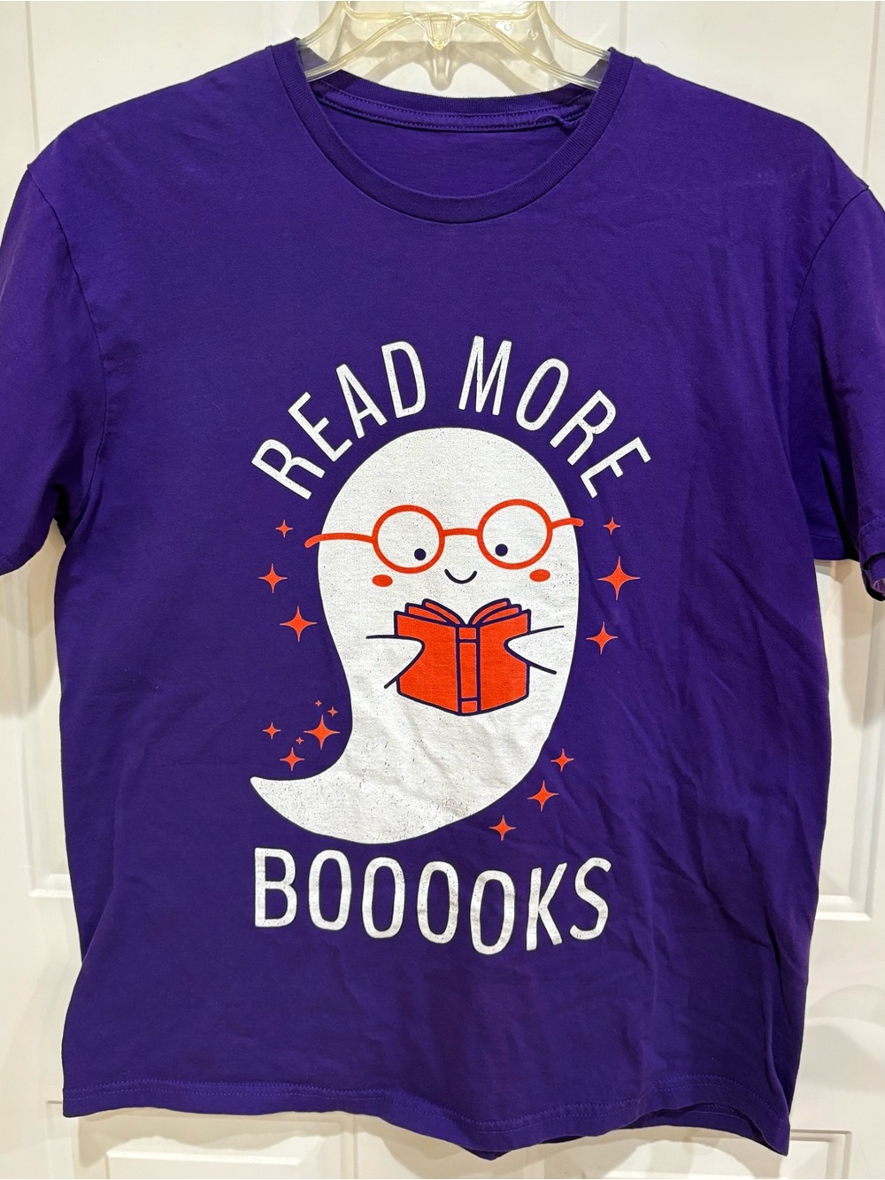 Purple 'Read More Boooooks' Graphic Tee
